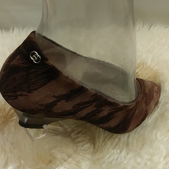 GUCCI SUEDE PUMP SIZE 38.5 (8.5) - Picture 1 of 14